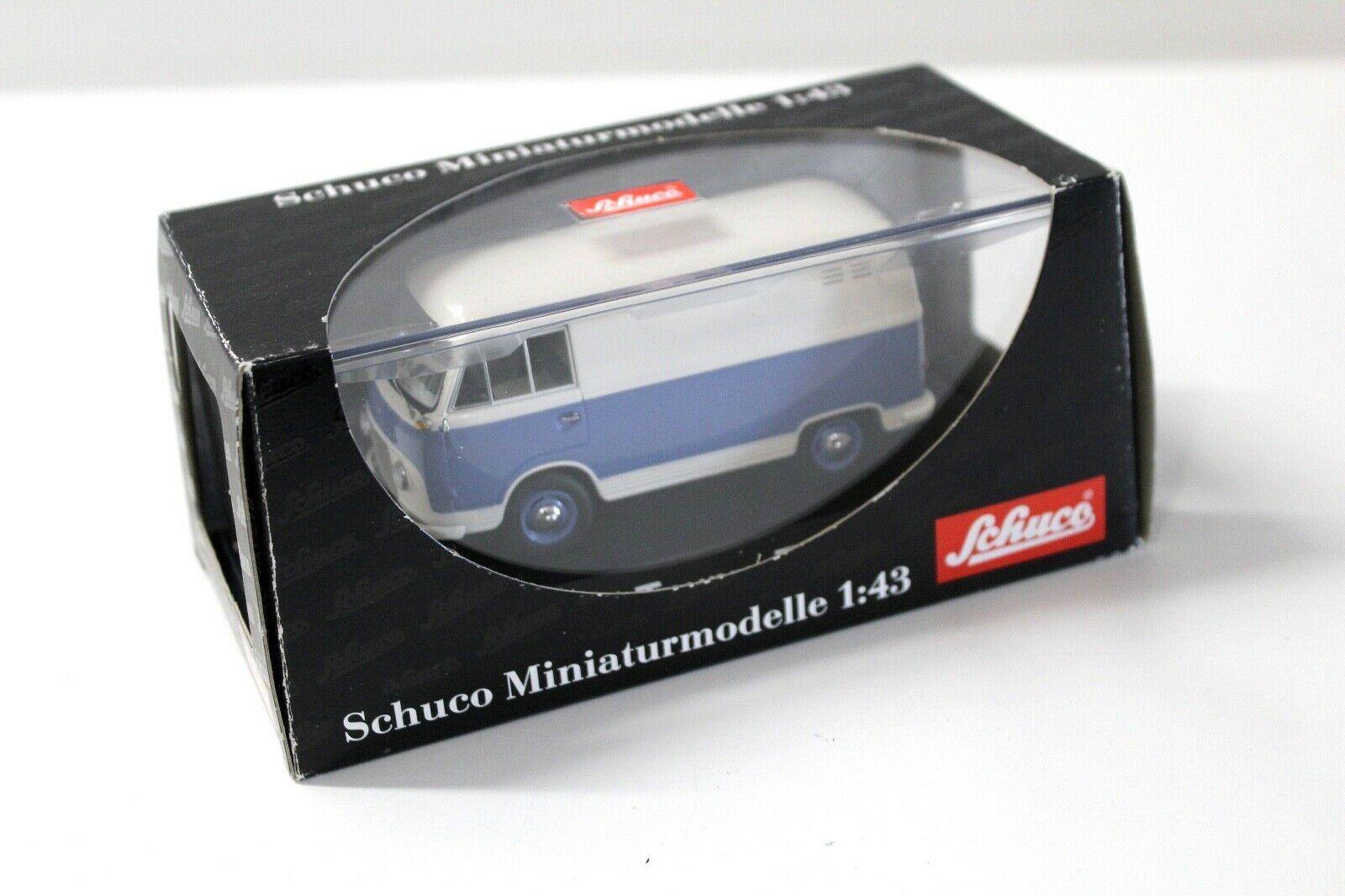 1:43 Schuco Ford Taunus Transit Kasten white/blue
