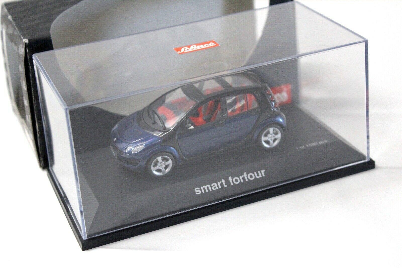 1:43 Schuco Smart Forfour blue/black
