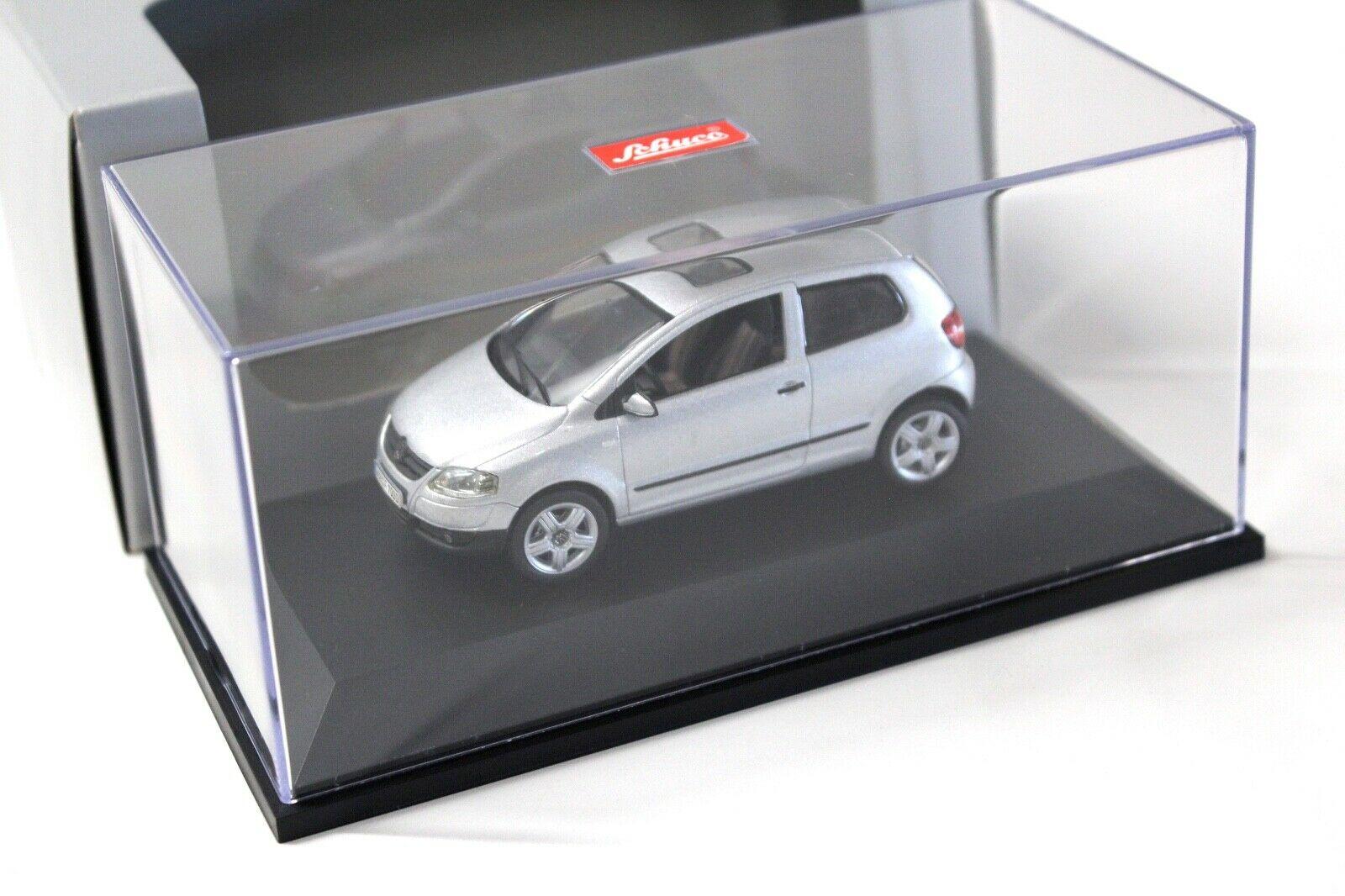 1:43 Schuco VW FOX silver DEALER VERSION