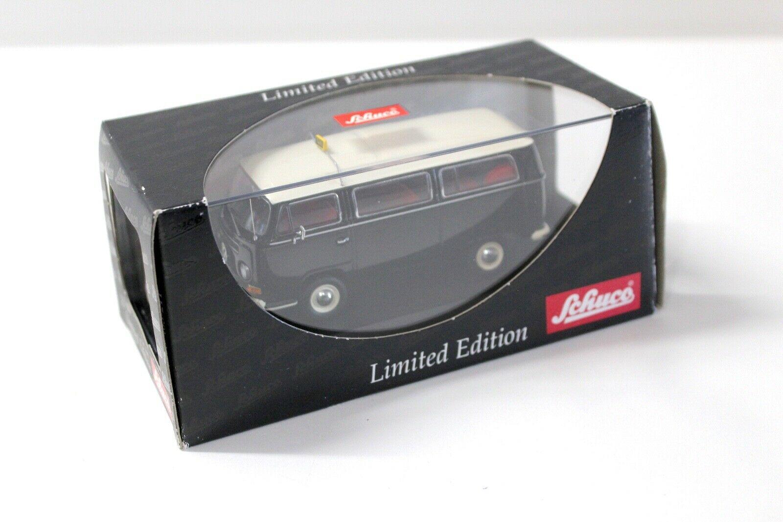 1:43 Schuco Volkswagen VW T2a TAXI black/beige
