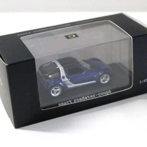 1:43 Minichamps Smart Roadster Coupe blue DEALER VERSION