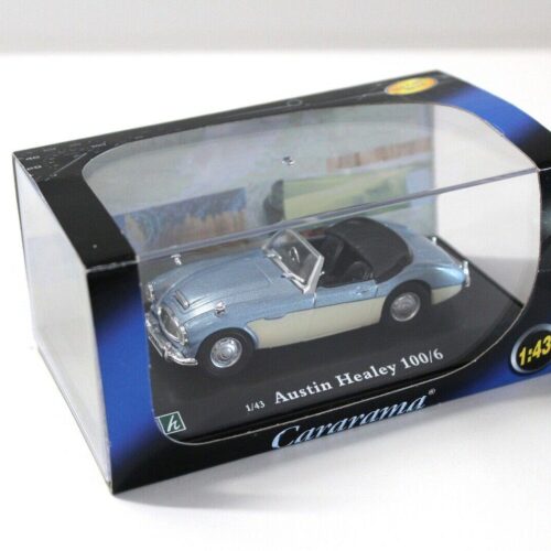1:43 Cararama Austin Healey 100/6 blue/white