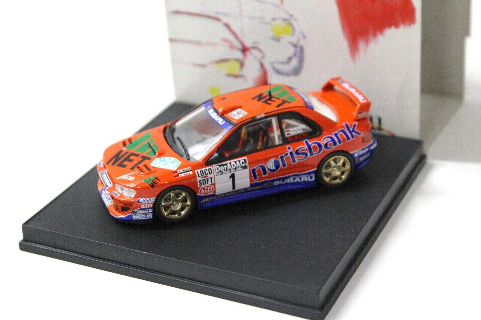 1:43 Trofeu Subaru Impreza WRC First ADAC Rallye Oberl #1 orange