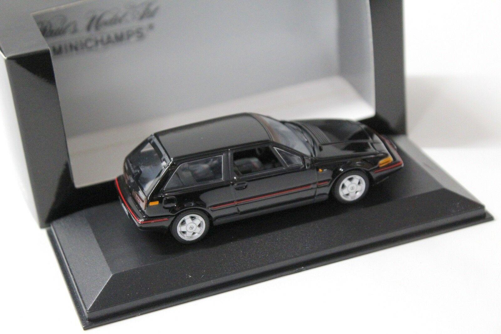 1:43 Minichamps Volvo 480 SE black 1986