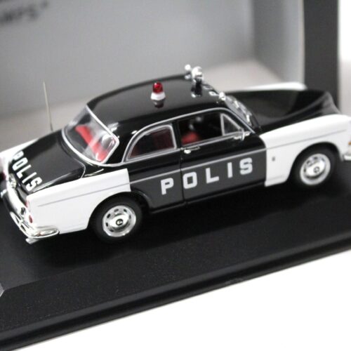 1:43 Minichamps Volvo 121 Amazon "Polis" Polizei white/ black