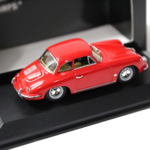 1:43 Minichamps Porsche 356 B Hardtop-Coupe 1961 red