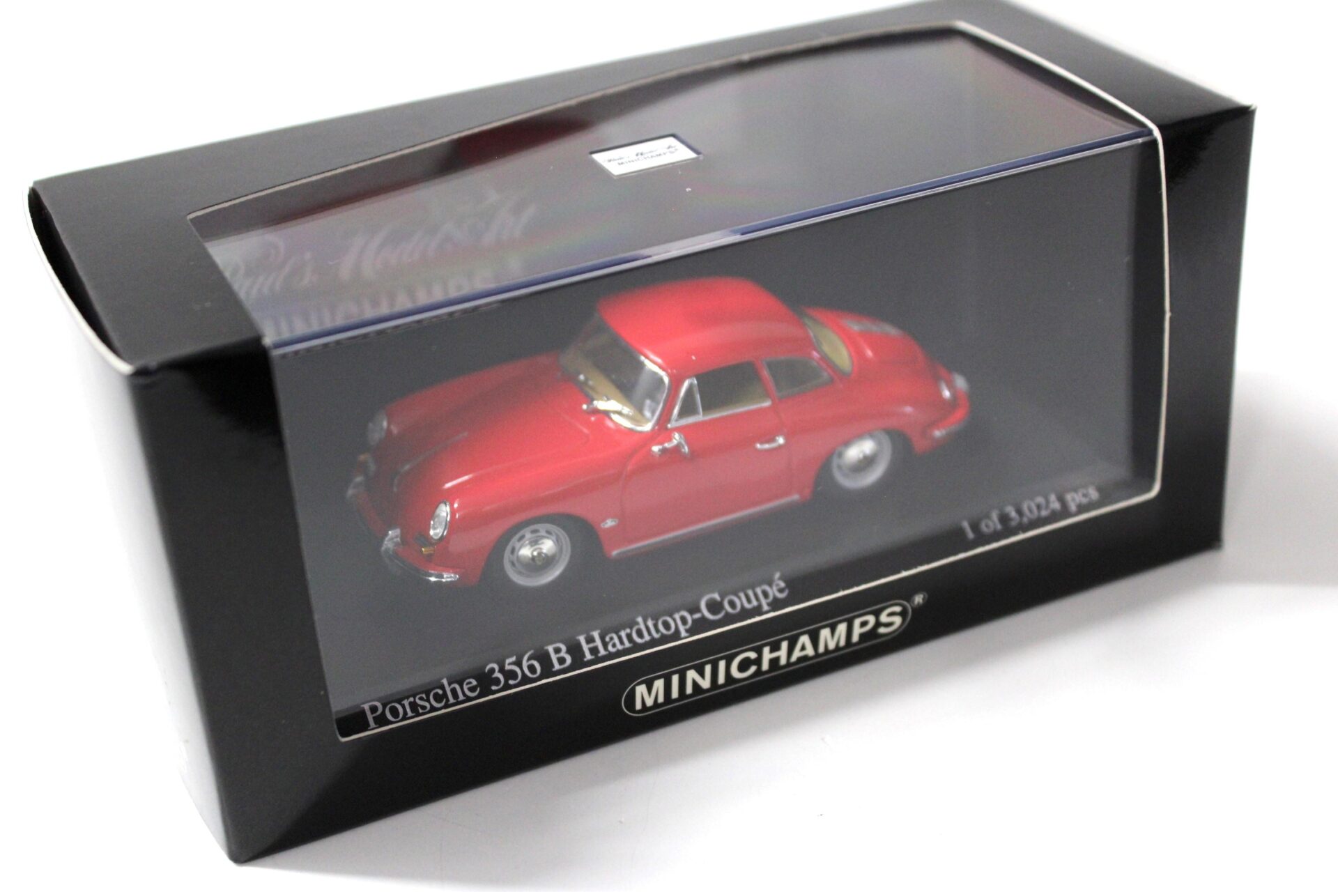 1:43 Minichamps Porsche 356 B Hardtop-Coupe 1961 red