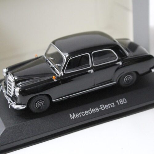 1:43 Minichamps Mercedes 180 Ponton black DEALER VERSION