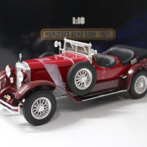 1:18 Ricko Mercedes 630K Cabrio 1927 dark red