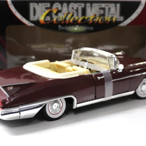 1:18 Road Signature 1958 Cadillac Eldorado Biarritz dark red metallic