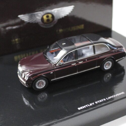 1:43 Minichamps Bentley State Limousine Queens Car dark red/ black