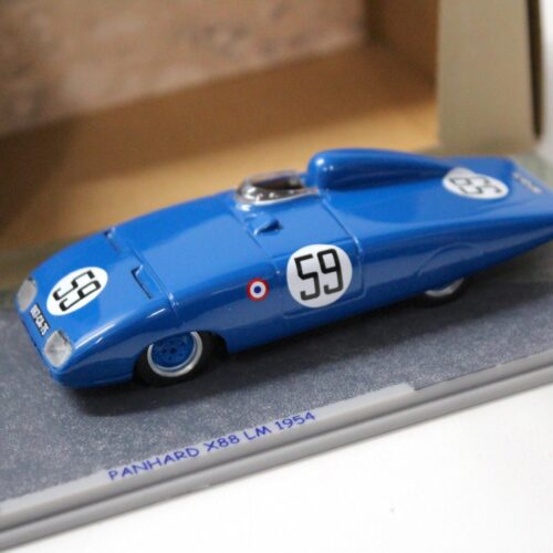 1:43 Spark Bizarre Panhard X88 Le mans 1954 blue #59