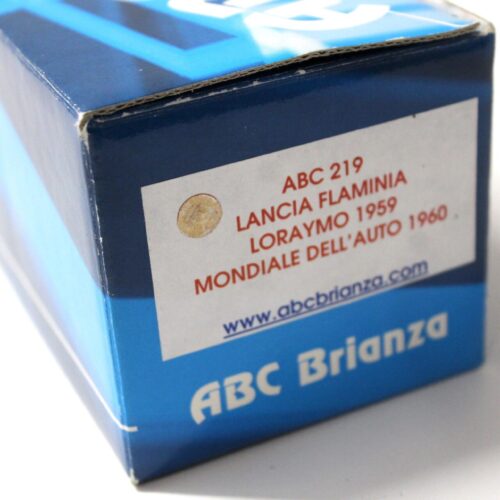 1:43 ABC Brianza Lancia Flaminia Loraymo 1959 Modiale Dell Auto 1960 gold