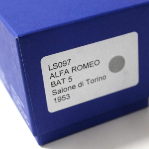 1:43 LookSmart Alfa Romeo BAT 5 Salone di Torino 1953 grey metallic