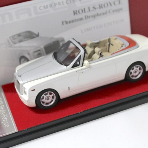 1:43 CMR Precision Model Rolls Royce Phantom Drophead Coupe 2008 white/ silver