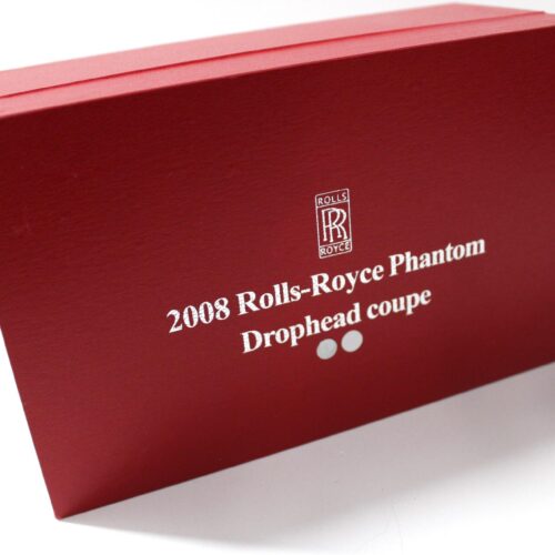 1:43 CMR Precision Model Rolls Royce Phantom Drophead Coupe 2008 white/ silver