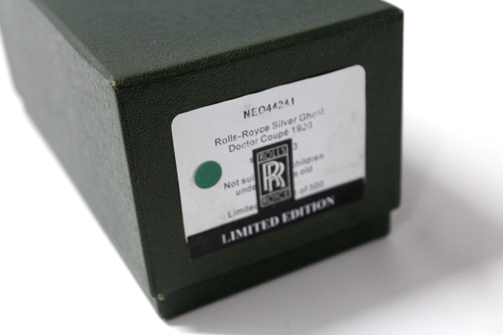 1:43 Neo Rolls Royce Silver Ghost Doctor Coupe Dansk 1920 green