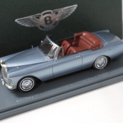1:43 Neo Bentley S3 Continental Mulliner Park Ward Convertible blue