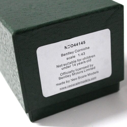1:43 Neo Bentley Corniche Coupe green metallic/ black roof