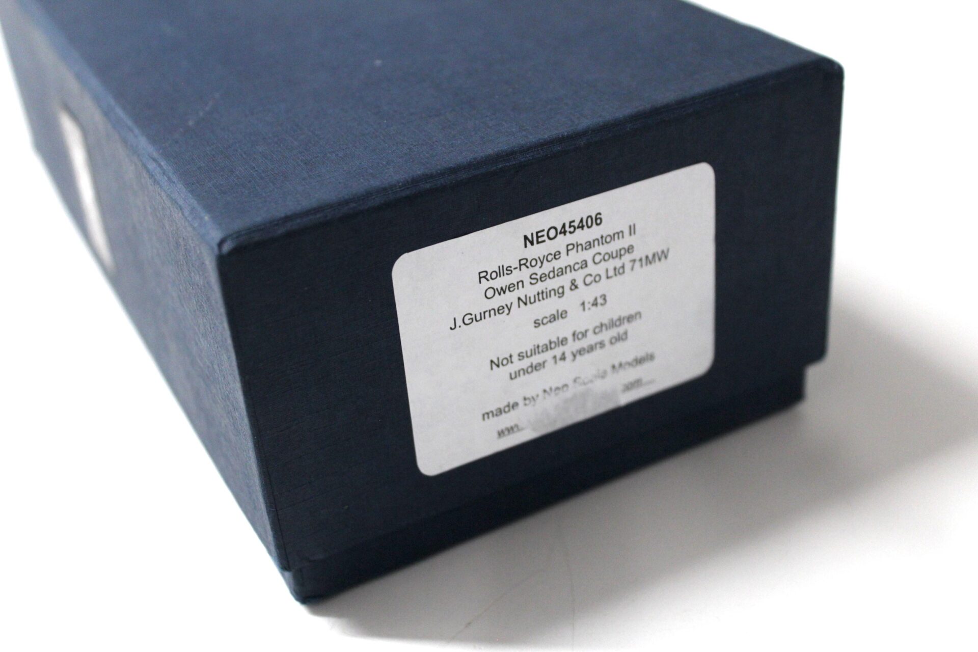 1:43 Neo Rolls Royce Phantom II Owen Sedanca Coupe Gurney Nutting green