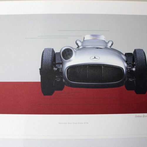 Mercedes-Benz Edition SILVER ARROWS SET 1998 1:43 &1:18 Limited Edition 418/500 - Außenbox Signiert!