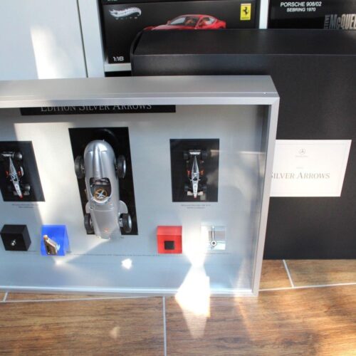 Mercedes-Benz Edition SILVER ARROWS SET 1998 1:43 &1:18 Limited Edition 380/500