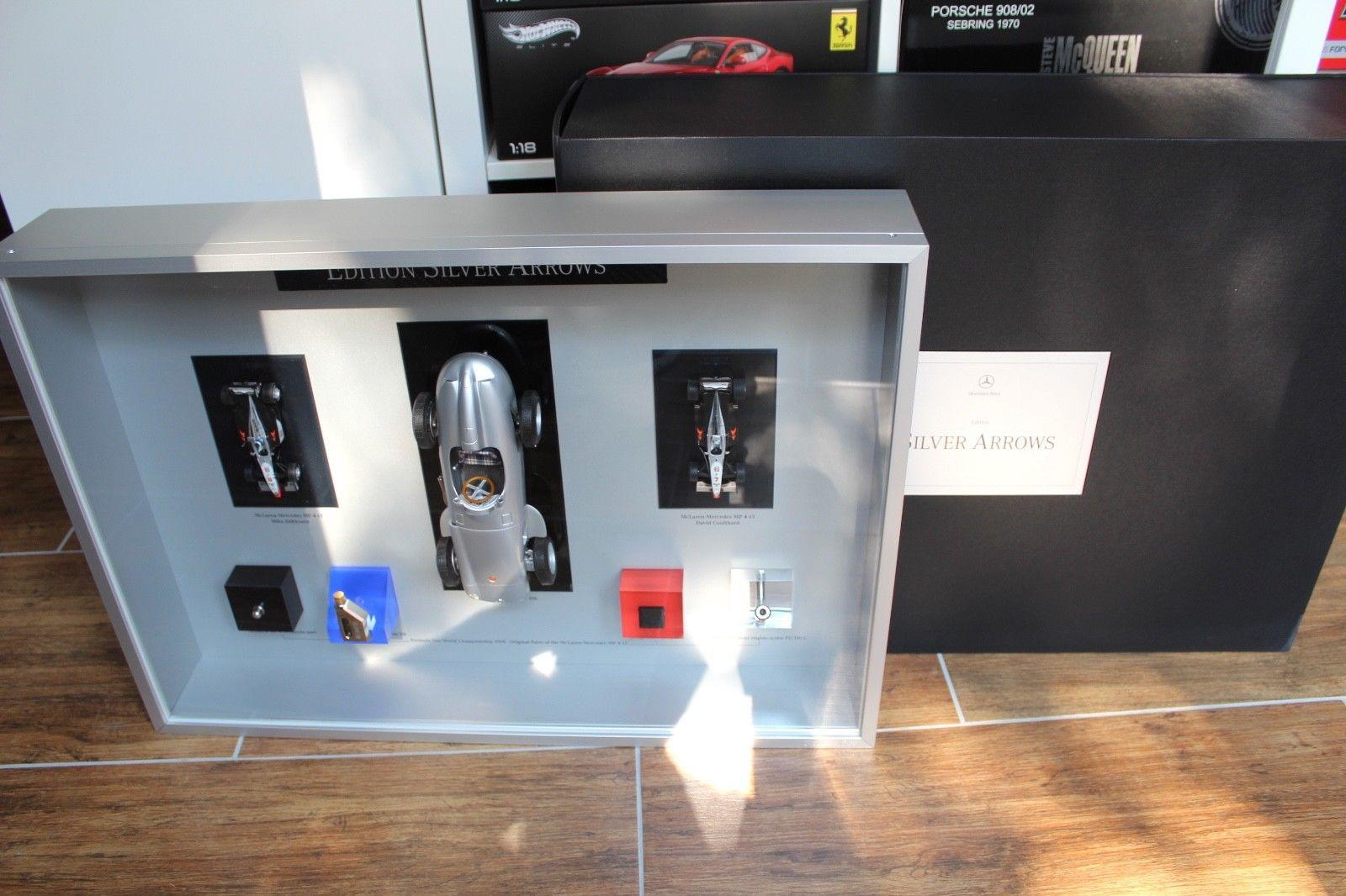 Mercedes-Benz Edition SILVER ARROWS SET 1998 1:43 &1:18 Limited Edition 380/500