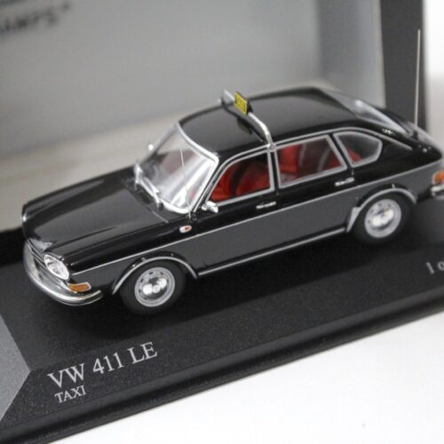 1:43 Minichamps VW 411 LE 1969 TAXI black