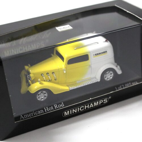 1:43 Minichamps American Hot Rod yellow/ white KÄRCHER