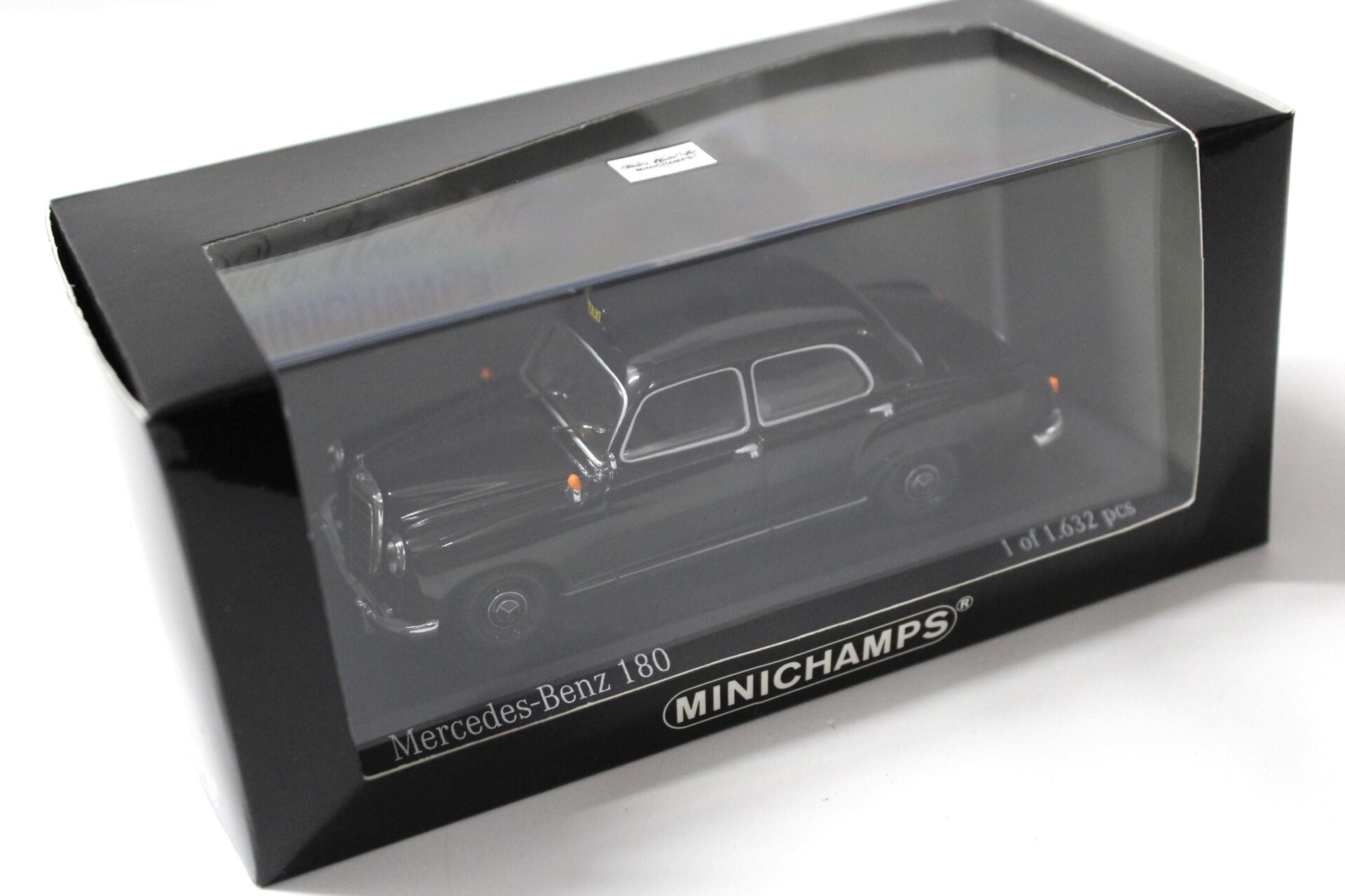 1:43 Minichamps Mercedes 180 Ponton W120 TAXI black 1955