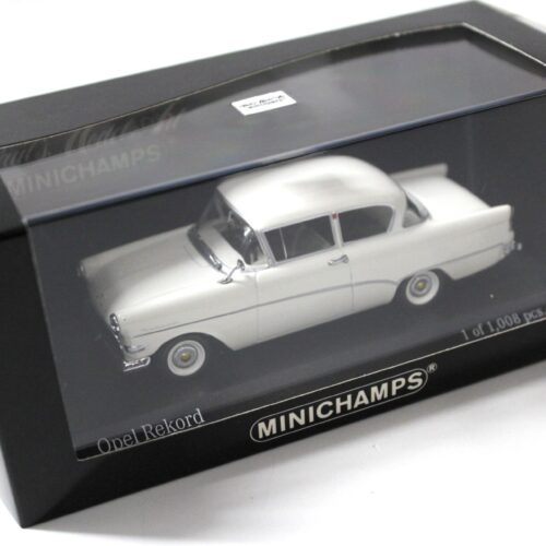 1:43 Minichamps Opel Rekord P1 Chamonix white 1958