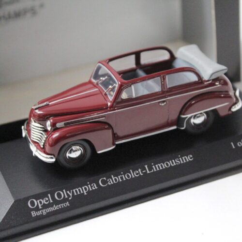 1:43 Minichamps Opel Olympia Cabriolet 1951 Burgunder red