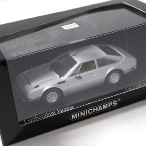 1:43 Minichamps Lamborghini Jarama Argento Luna silver 1974