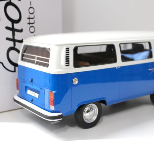 1:12 OTTO mobile G040 VW Bus T2 Kombi Clear blue/ white 1978