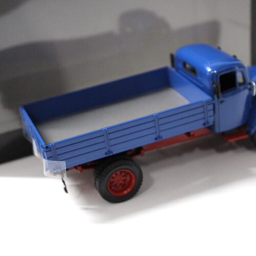 1:43 Minichamps Mercedes L3500 Kipper Truck Pritsche 1950 blue/ red