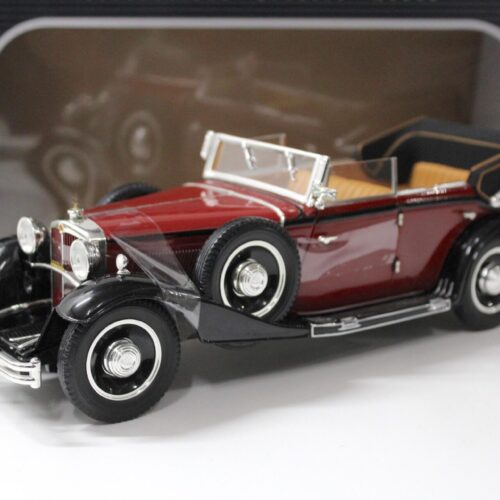 1:18 Anson 1932 Maybach DS8 Zeppelin Convertible red/ black