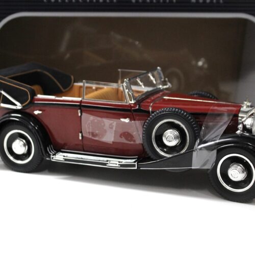 1:18 Anson 1932 Maybach DS8 Zeppelin Convertible red/ black