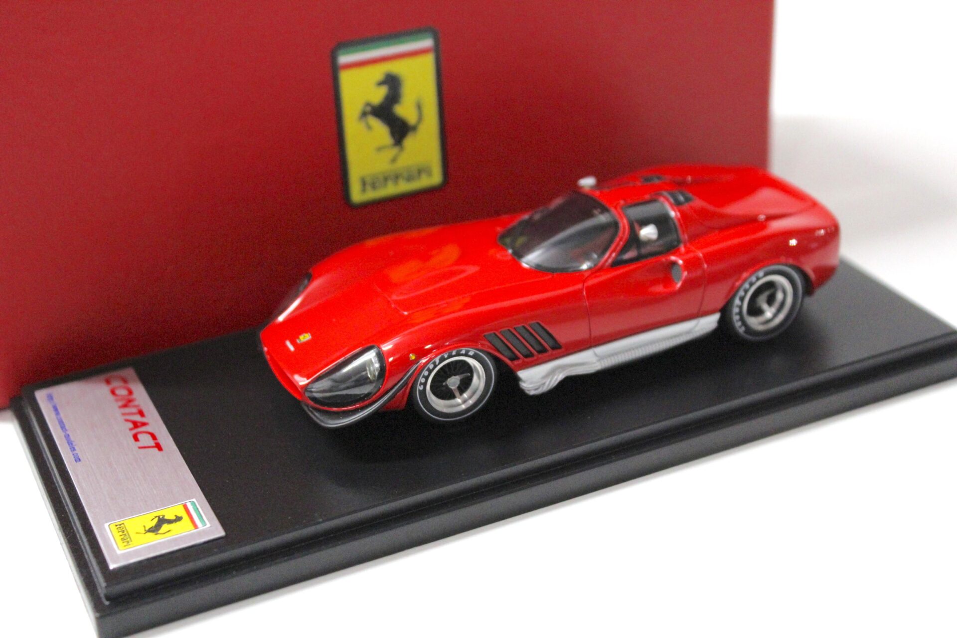 1:43 Ilario CONTACT Ferrari 250 GT "THOMASSIMA III" red 1967