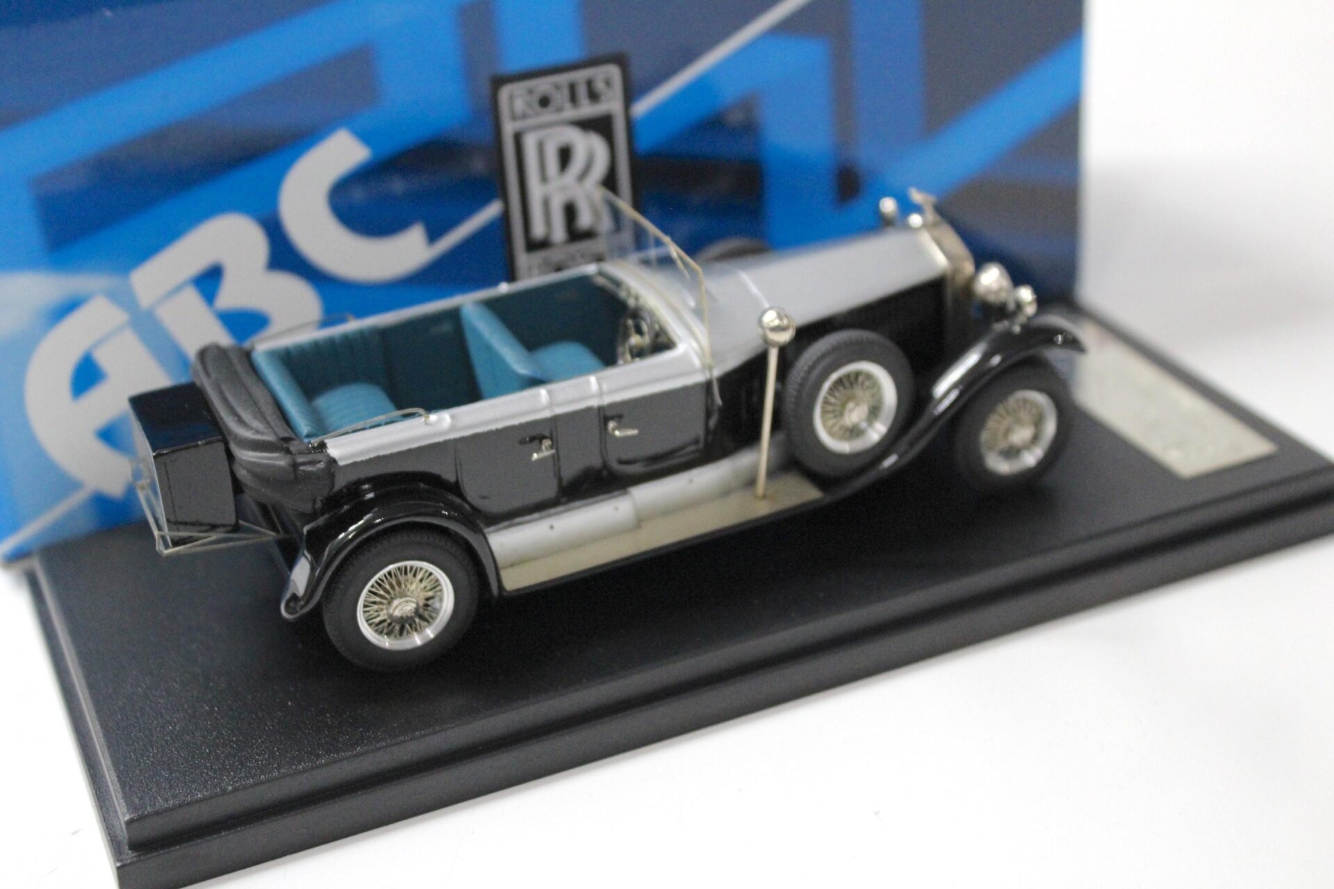 1:43 ABC Brianza Rolls Royce Phantom I Windovers Tourer 1927 silver/ black