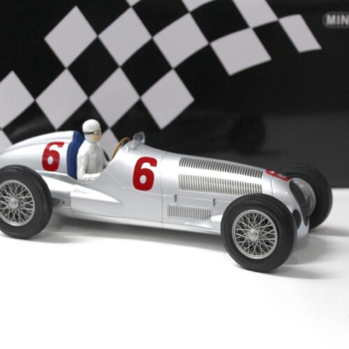 1:18 Minichamps Mercedes W125 Rudolf Caracciola 2ND Place Eifelrennen Nürburgring 1937
