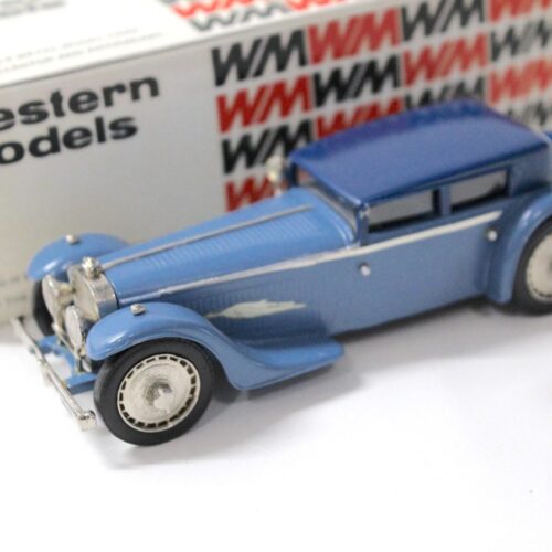1:43 Western Models 1932 Bucciali TVA 16 "Saoutchik" blue/ dark blue