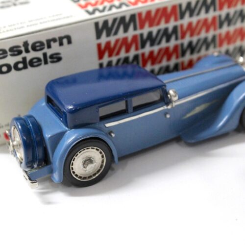 1:43 Western Models 1932 Bucciali TVA 16 "Saoutchik" blue/ dark blue
