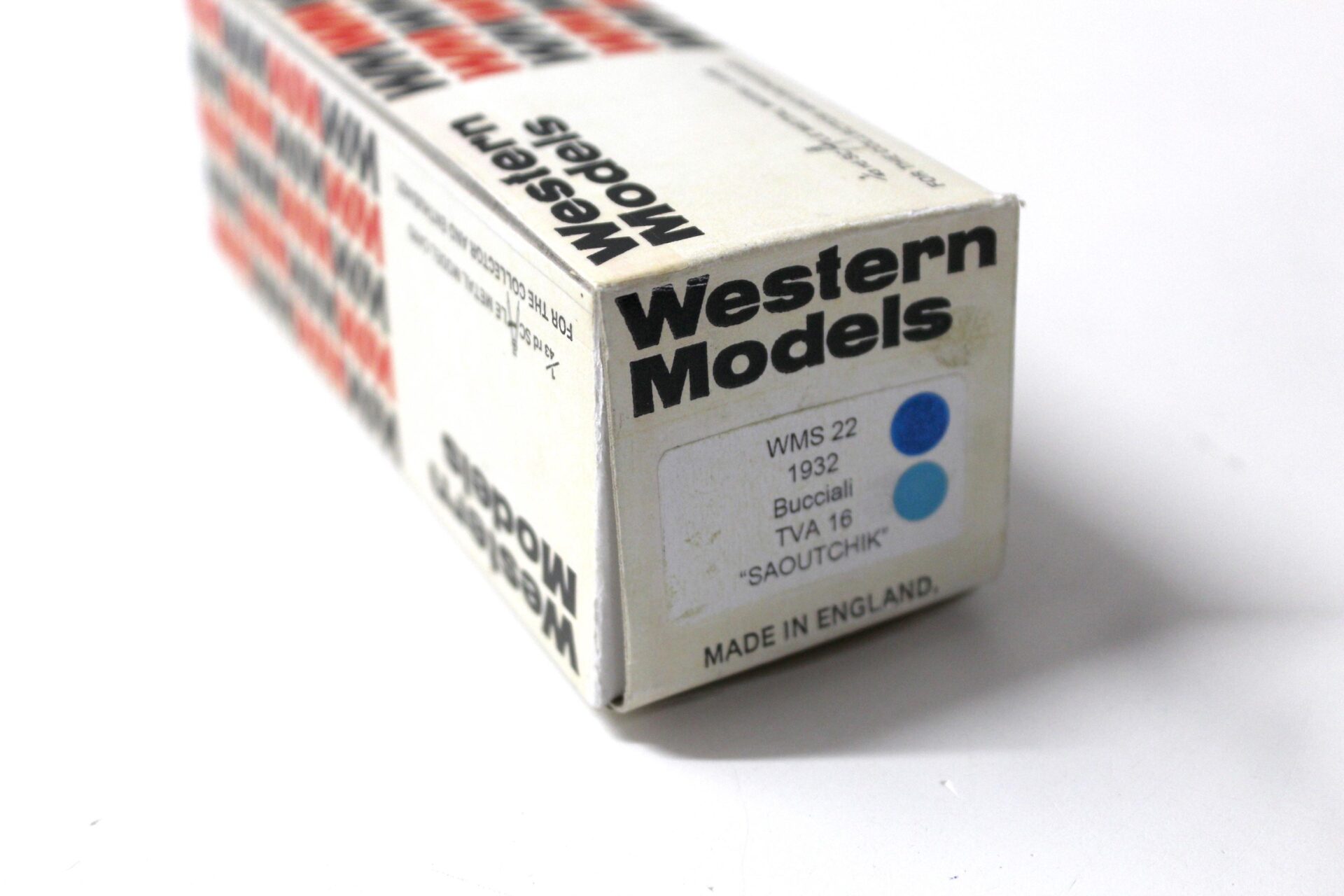 1:43 Western Models 1932 Bucciali TVA 16 "Saoutchik" blue/ dark blue