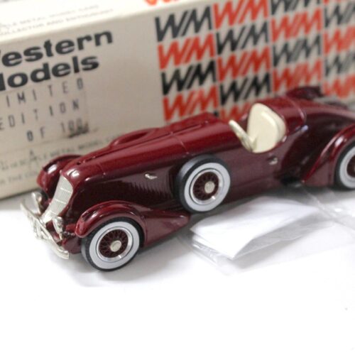 1:43 Western Models 1935 Duesenberg S.J. Special dark red Limited 100