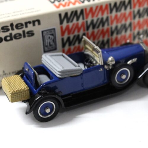 1:43 Western Models 1926 Rolls Royce Phantom 1 Doctors Coupe blue