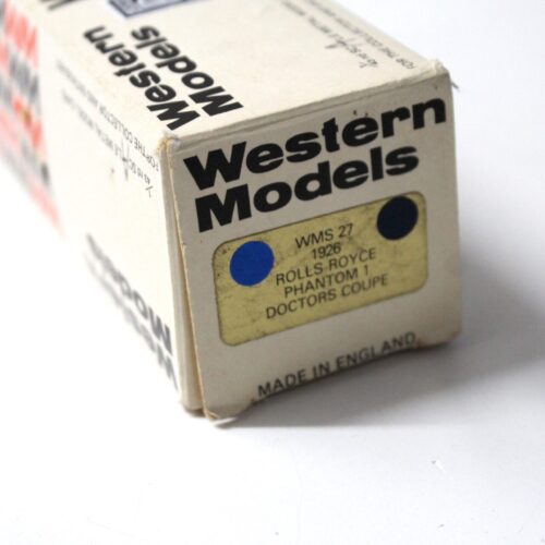 1:43 Western Models 1926 Rolls Royce Phantom 1 Doctors Coupe blue