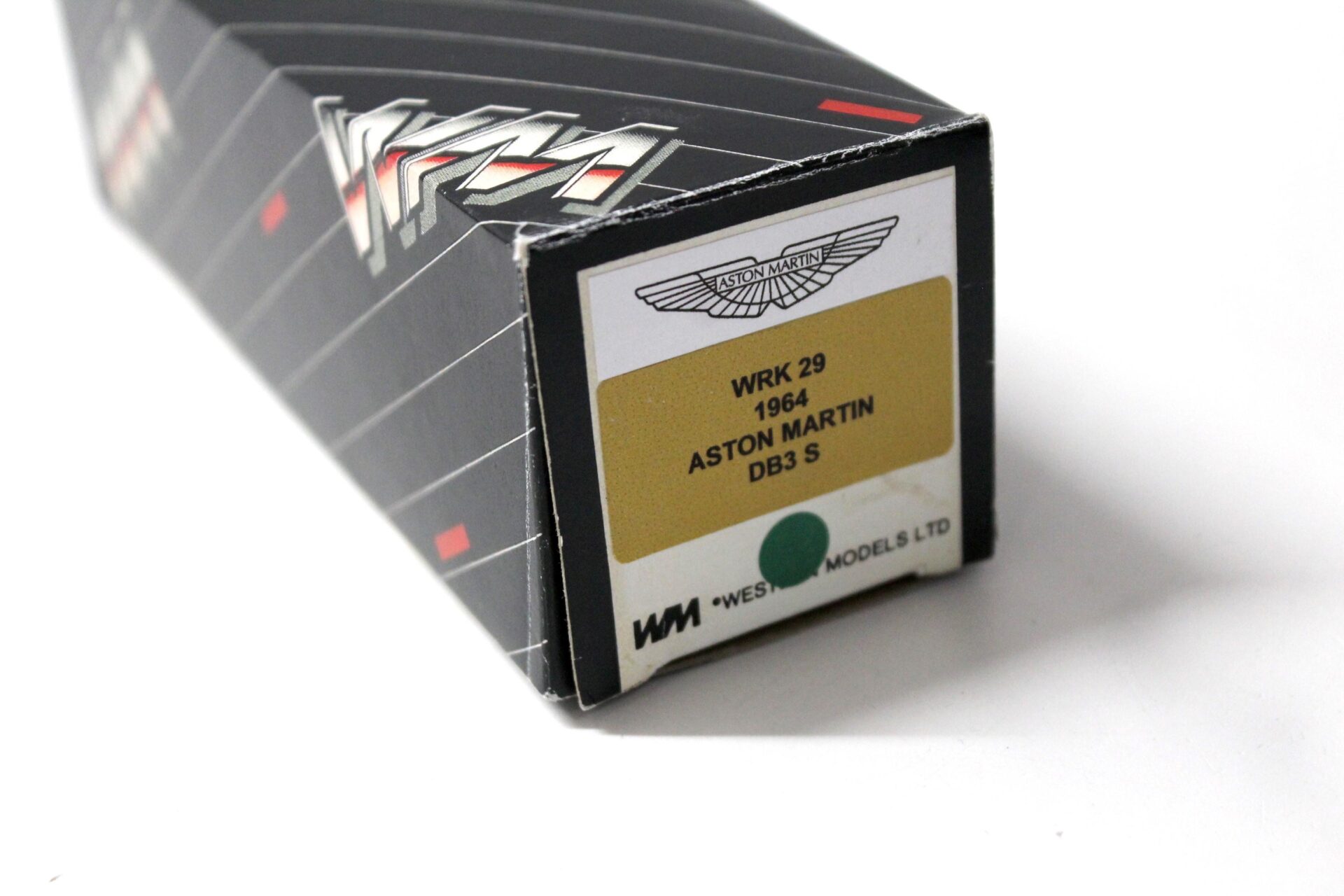 1:43 Western Models 1964 Aston Martin DB3 S green #23