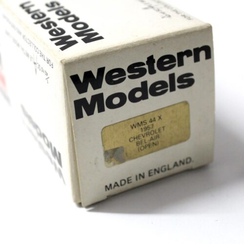 1:43 Western Models 1957 Chevrolet BEL-AIR open Convertible blue - Image 3