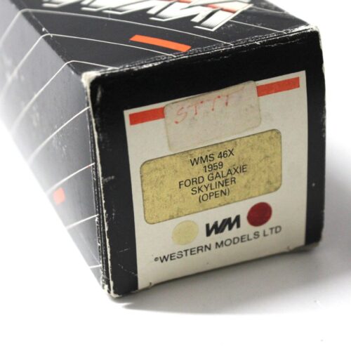 1:43 Western Models 1959 Ford Galaxie Skyline open white/ red