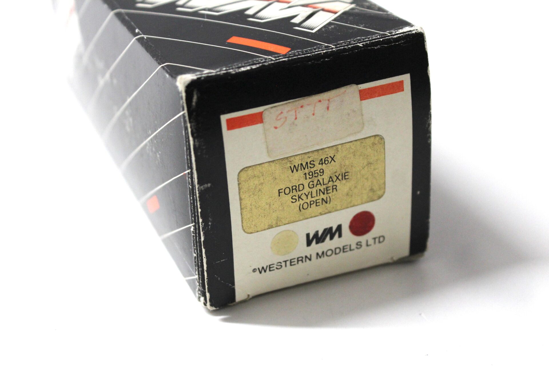 1:43 Western Models 1959 Ford Galaxie Skyline open white/ red